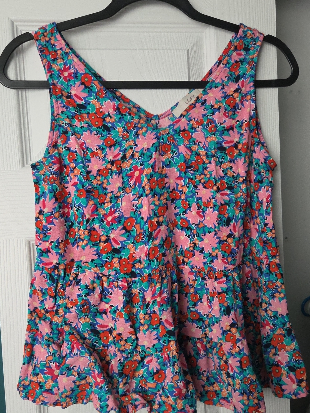 Floral and Flowy Women's Tank Top